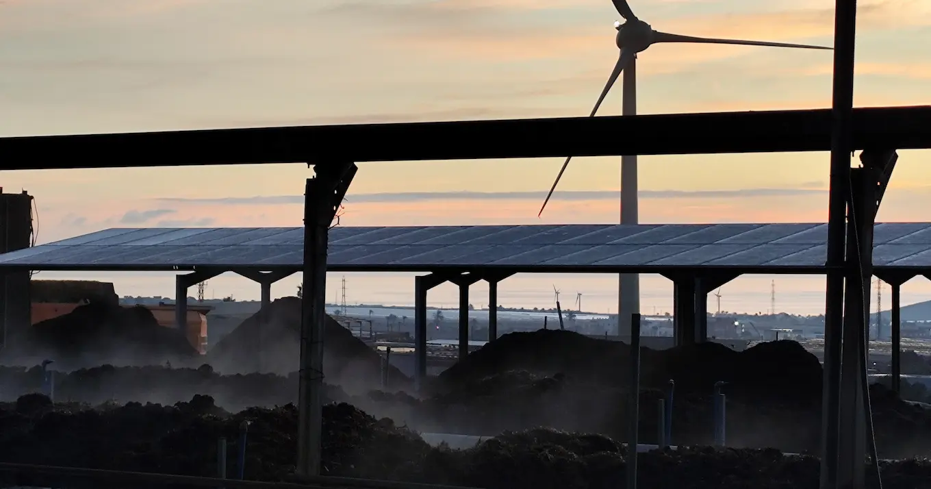 Planta de compostaje